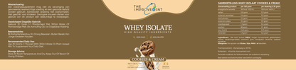 Whey Isolate Cookies & Cream